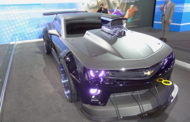 New York 2013: Ein Camaro wie aus einer Cornflakespackung