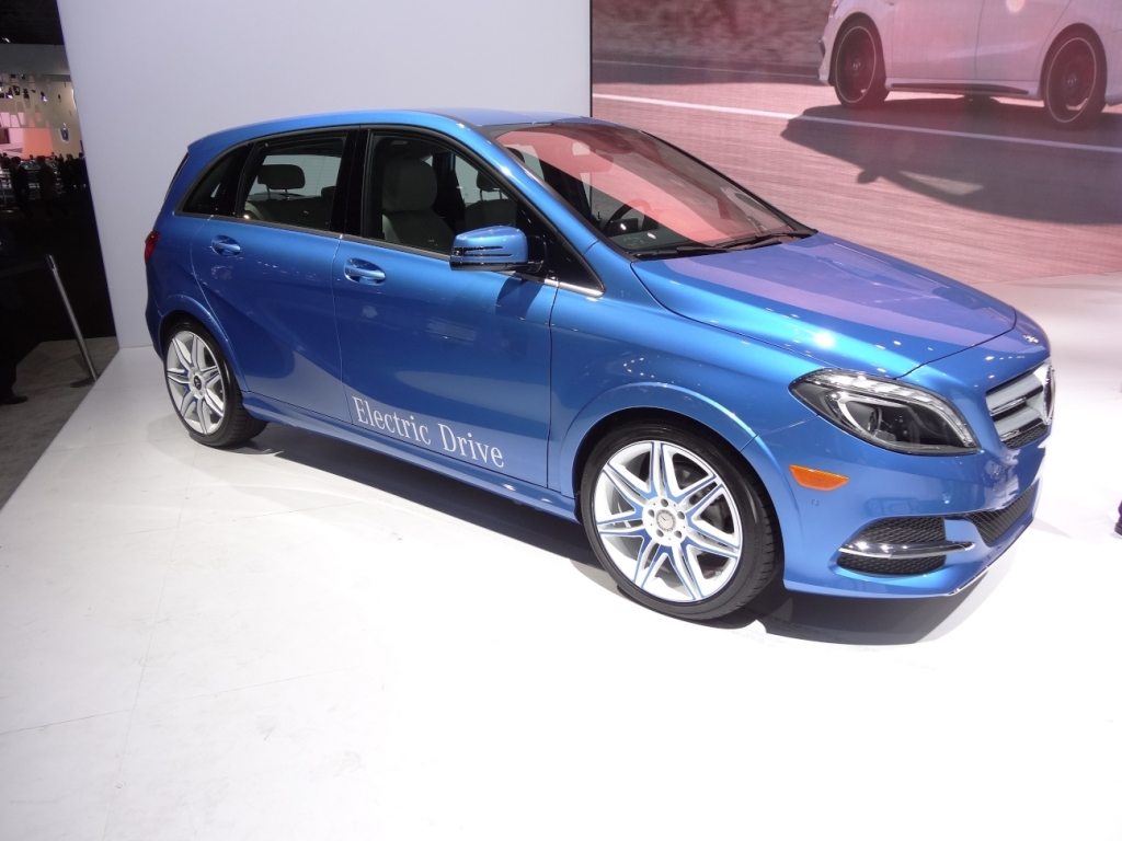New York 2013: Mercedes-Benz B-Klasse Electric Drive ab 2014 in den USA