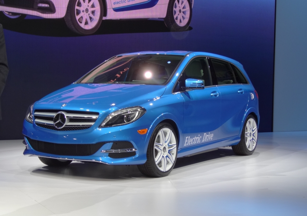 New York 2013: Mercedes-Benz B-Klasse Electric Drive ab 2014 in den USA