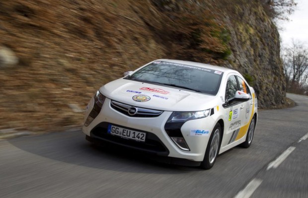 Opel Ampera: Titelverteidigung bei der Monte im Visier