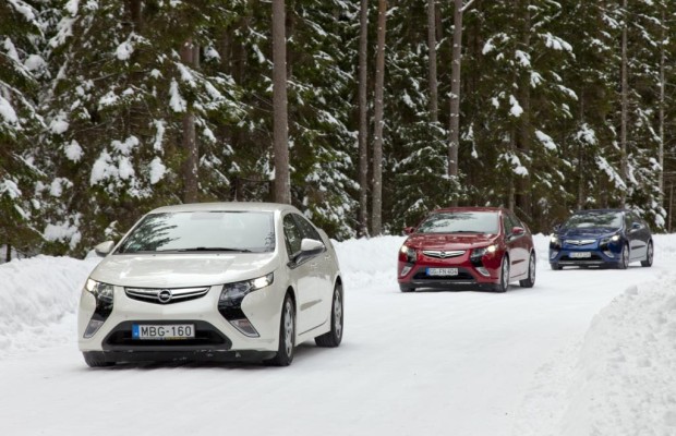 Opel Ampera - Wenn rechts und links die Ostsee knirscht