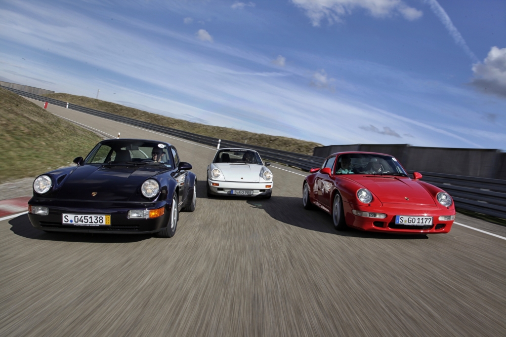 Panorama: 50 Jahre Porsche 911 - Reifen hält jung
