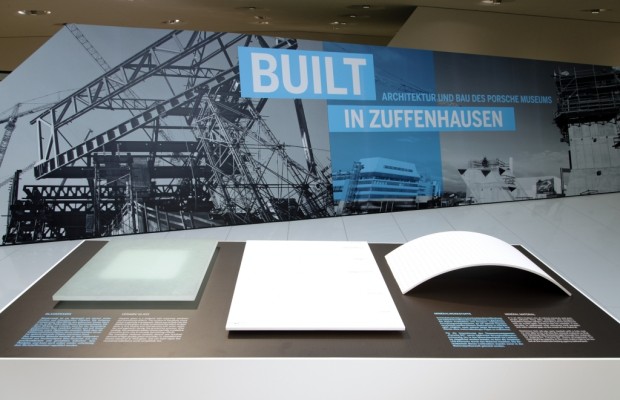 Porsche-Museum: Sonderausstellung zu Bau und Architektur des Porsche-Museums