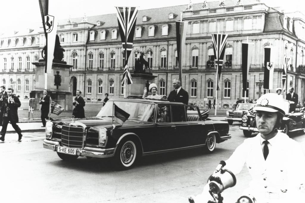 Pullman Landaulet mit Staatsbesuch 1966