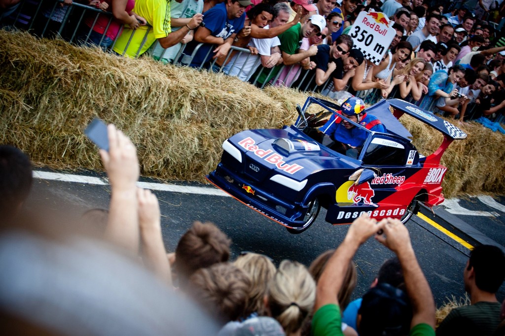 Red-Bull-Seifenkistenrennen in der Bewerbungsphase