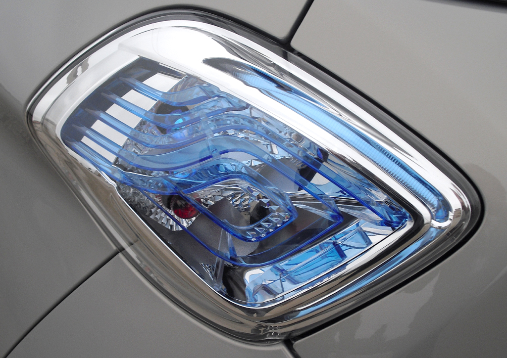 Renault Zoe: Moderne Leuchteinheit hinten. 