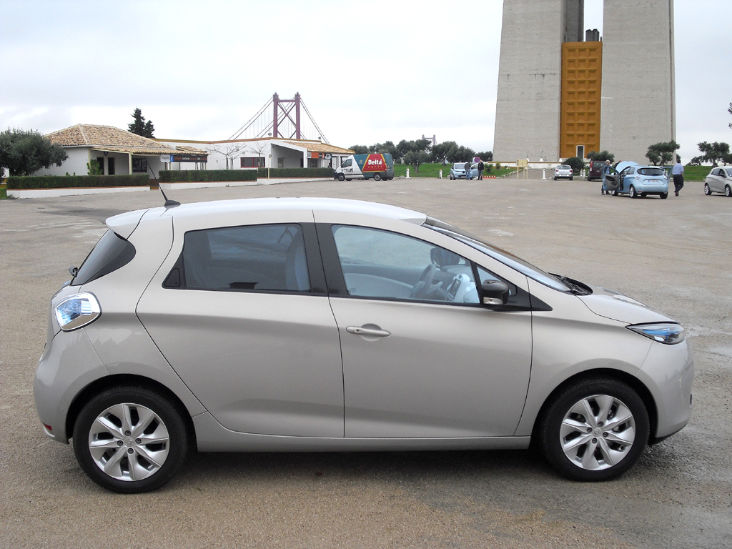 Renault Zoe: Und so sieht der kleine Fünftürer von der Seite aus.