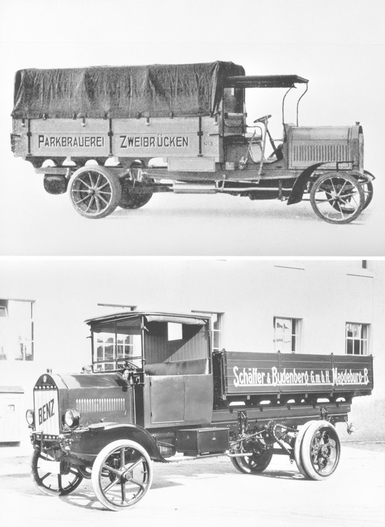 Retro Classics 2013: Daimler zeigt 14 historische Lkw
