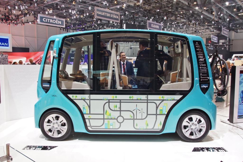 Rinspeed mit dem City-Bus Micromax