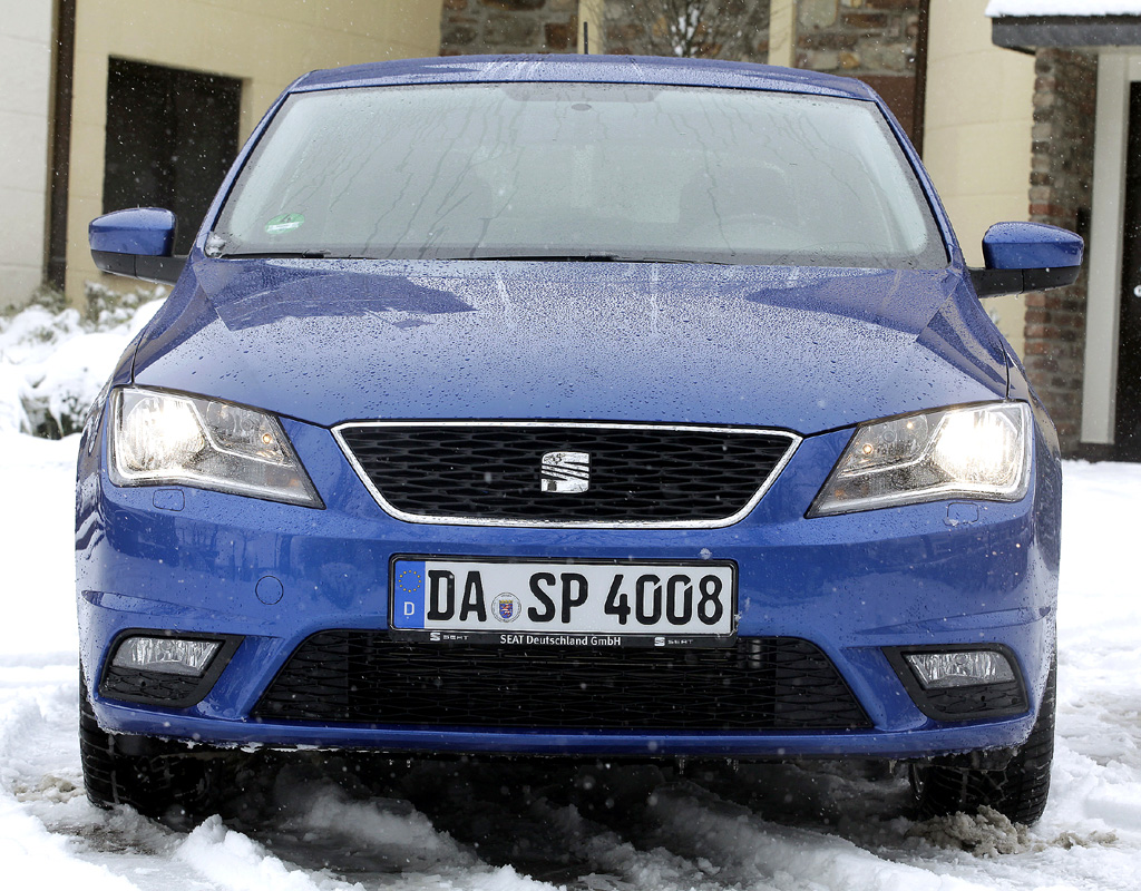 Seat Toledo: Blick auf die Frontpartie. 