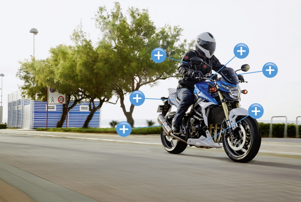 Suzuki GSR750: Zubehör-Gutschein für Naked-Bike