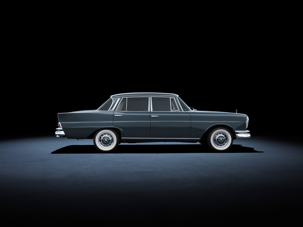 Techno Classica 2013: Die S-Klasse schickt ihre Vorgänger ins Rennen