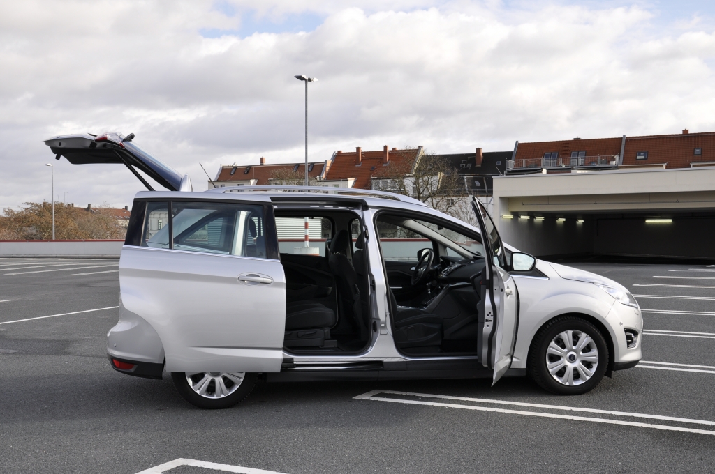 Test Ford Grand C-Max 1.6 TDCi Titanium: So macht Familie Spaß