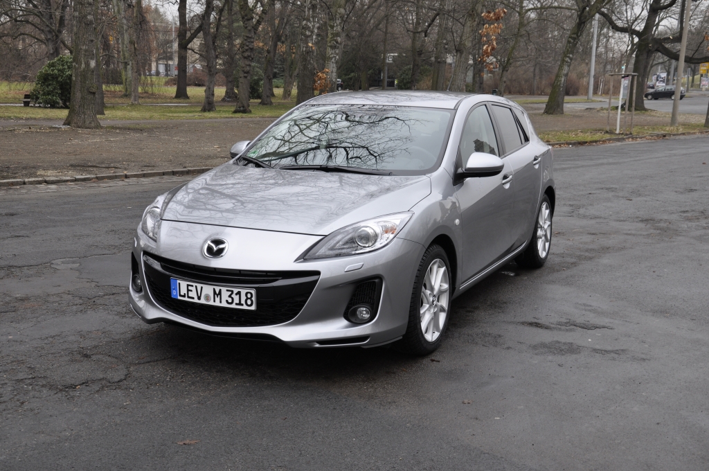 Test Mazda3 2.2 MZR-CD Sports-Line: Solide aber durstig