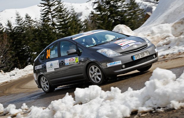 Toyota dominiert auf der 14. Rallye Monte-Carlo für alternative Antriebe