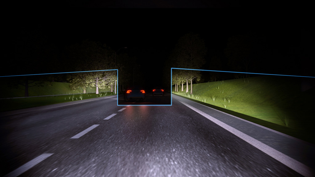 Volvo macht das Fahren bei Nacht sicherer