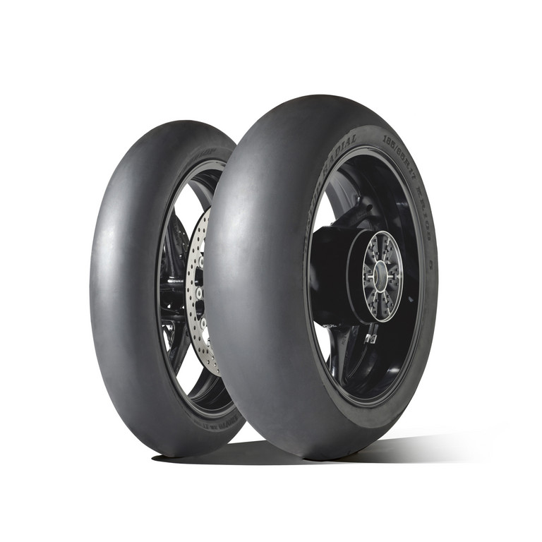 Zwei neue Dunlop-Motorradreifen für die Rennstrecke