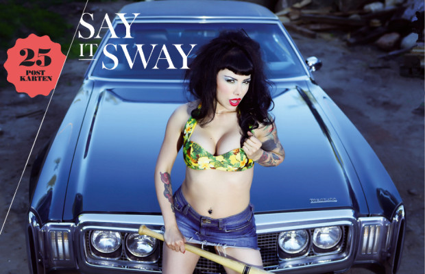 auto.de-Buchvorstellung: Say it Sway - Postkartenbuch