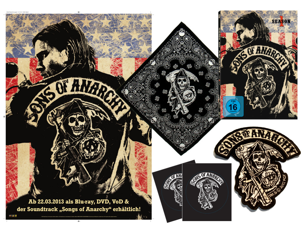 auto.de-Gewinnspiel: Sons of Anarchy - Waffen, Chrom und der Traum von Freiheit
