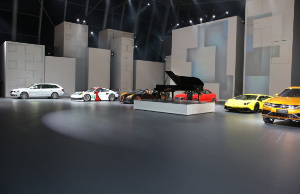  Shanghai 2013: Volkswagen liebt die Show