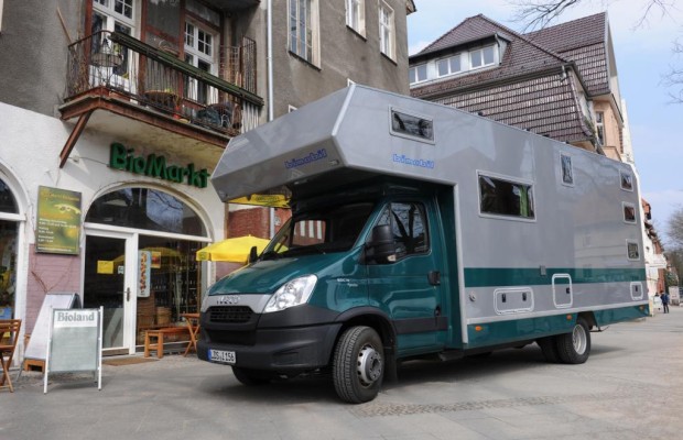 Öko-Reisemobil: Fahren und Kochen mit Gas