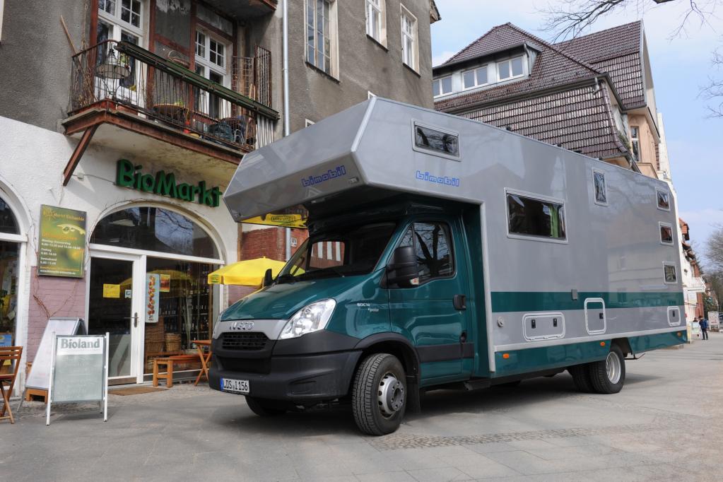 Öko-Reisemobil: Fahren und Kochen mit Gas