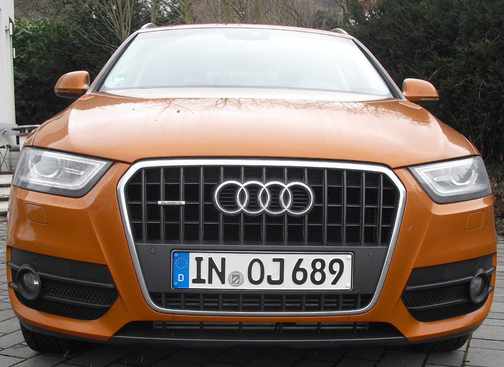 Audi Q3: Blick auf die Frontpartie.