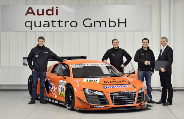 Audi liefert 100. Kunden-Rennwagen aus