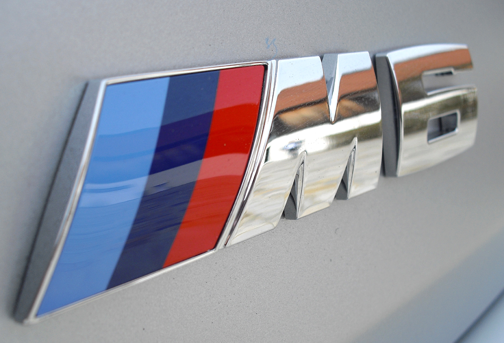 BMW M6 Gran Coupé: Modellschriftzug am Heck. 
