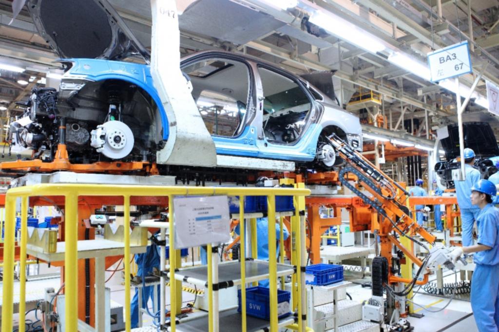Bereits jetzt liefert Volkswagen China jährlich 2,8 Millionen Fahrzeuge aus