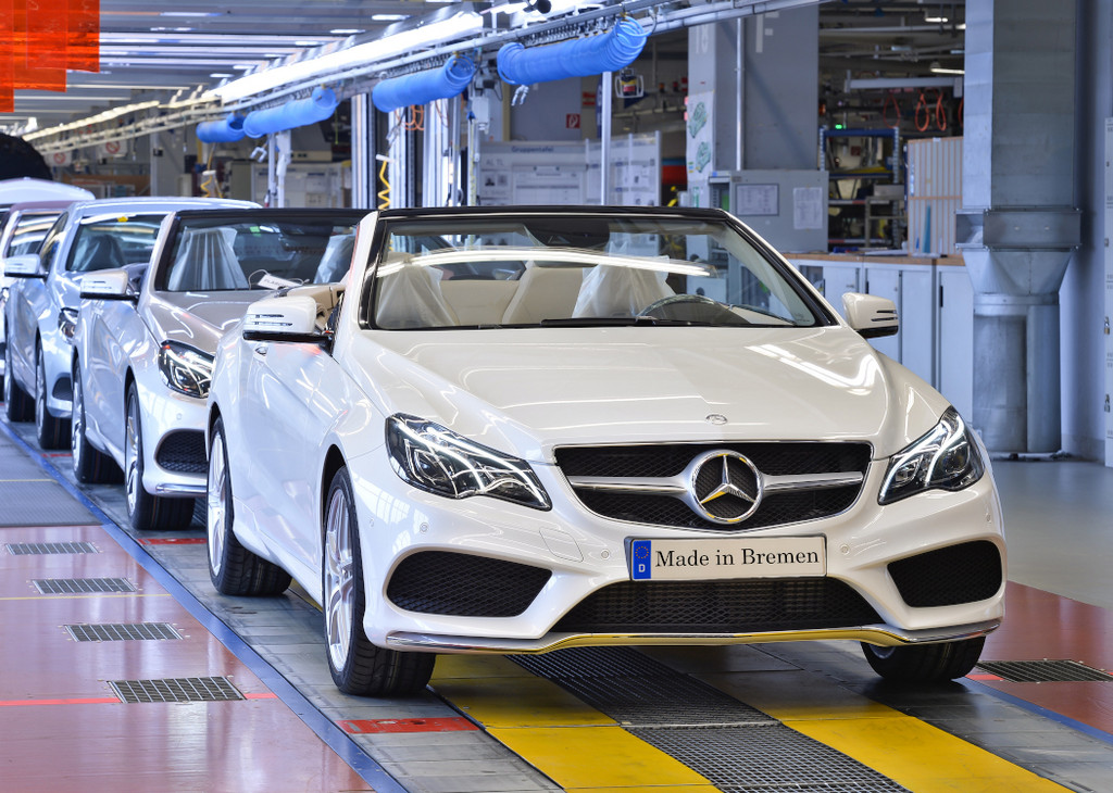 Cabrio- und Coupé-Produktion der E-Klasse gestartet
