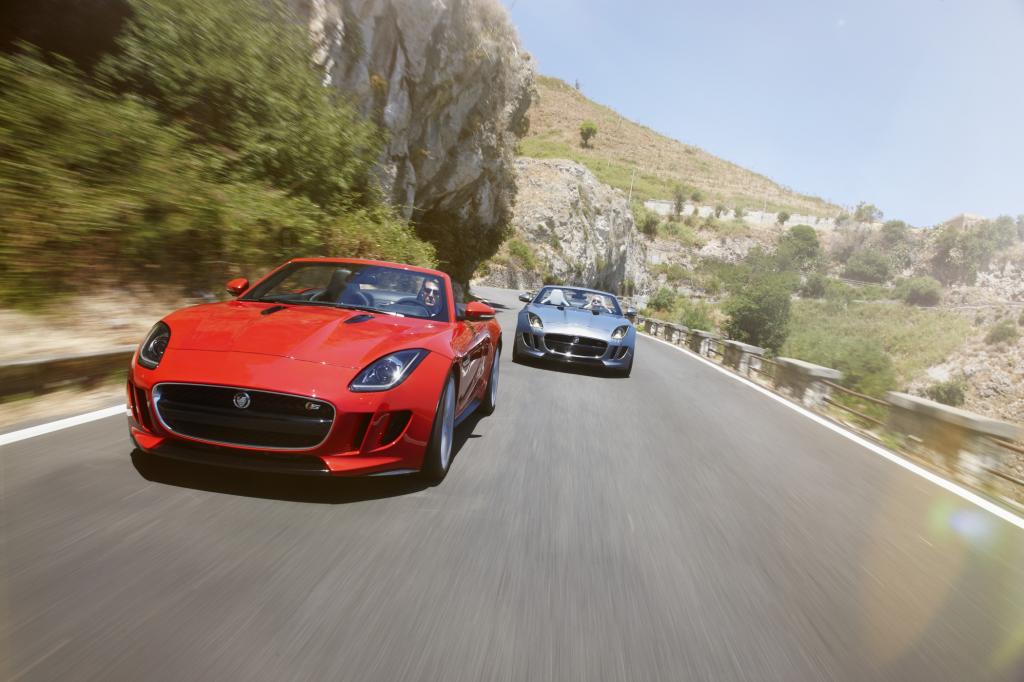Der Jaguar F-Type will Porsche Boxster und BMW Z4 Konkurrenz machen
