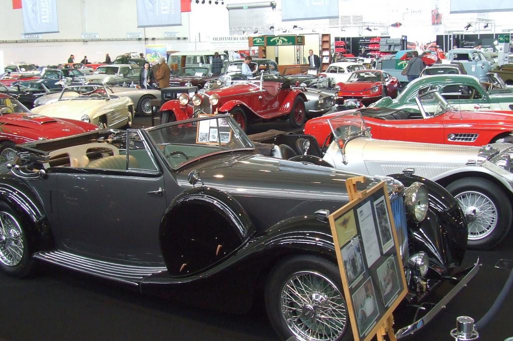 Die weltgrößte Oldtimermesse, die Techno Classica in Essen, verzeichnet jährlich steigende Besucherzahlen