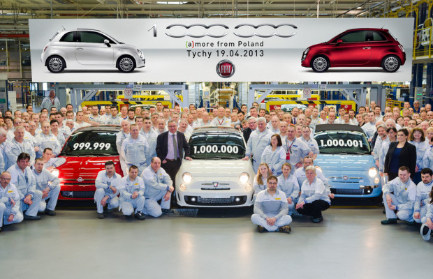 Einmillionster Fiat 500 produziert