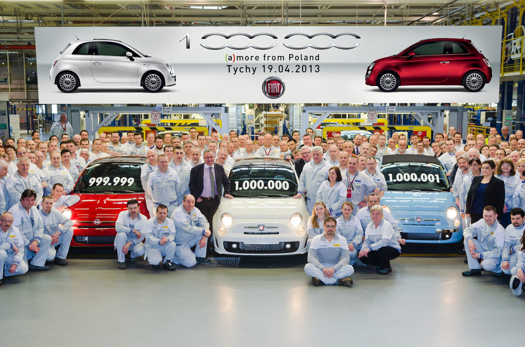 Einmillionster Fiat 500 produziert