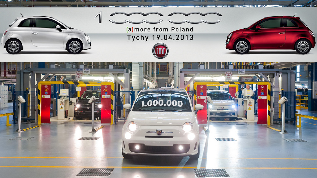 Einmillionster Fiat 500 produziert