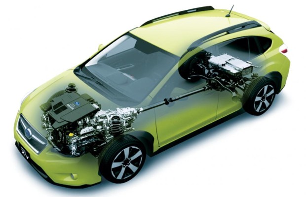 Erstes Subaru-Hybridmodell