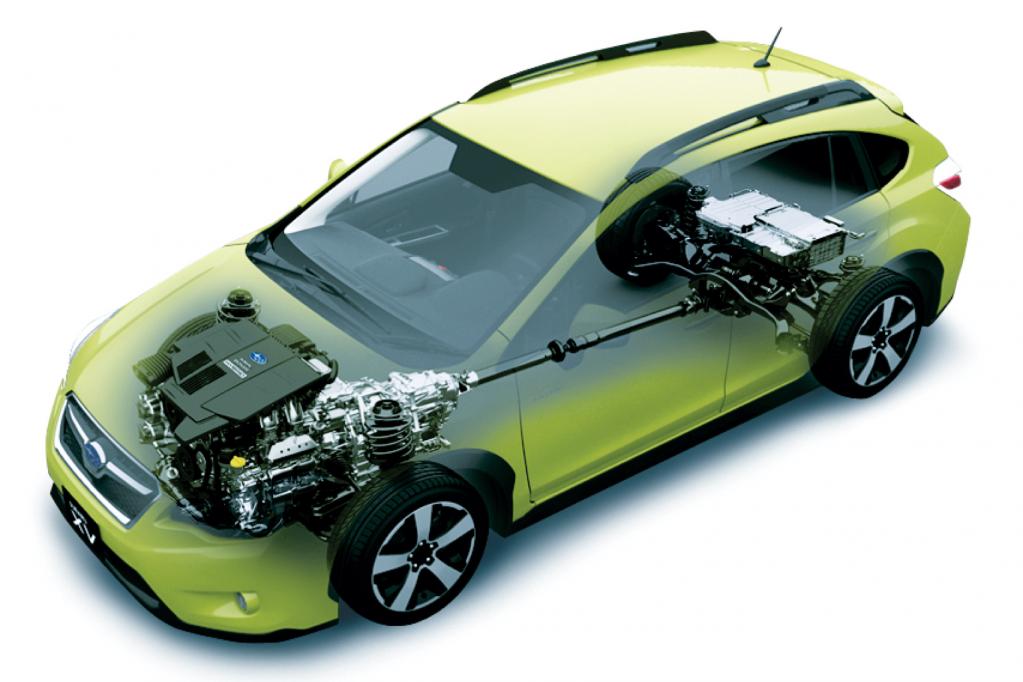 Erstes Subaru-Hybridmodell