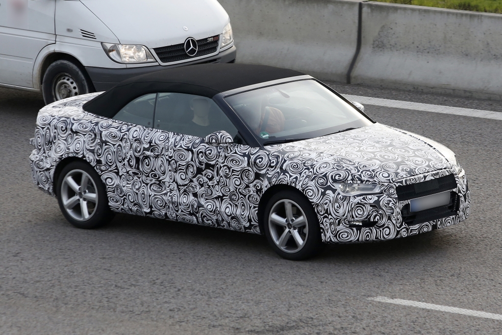 Erwischt: Erlkönig Audi A3 Cabrio - 