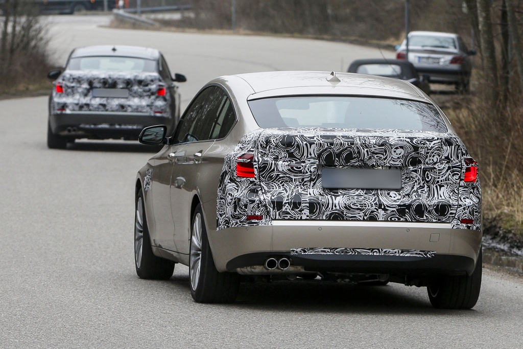 Erwischt: Erlkönig BMW 5er GT – Facelift für das Raumschiff