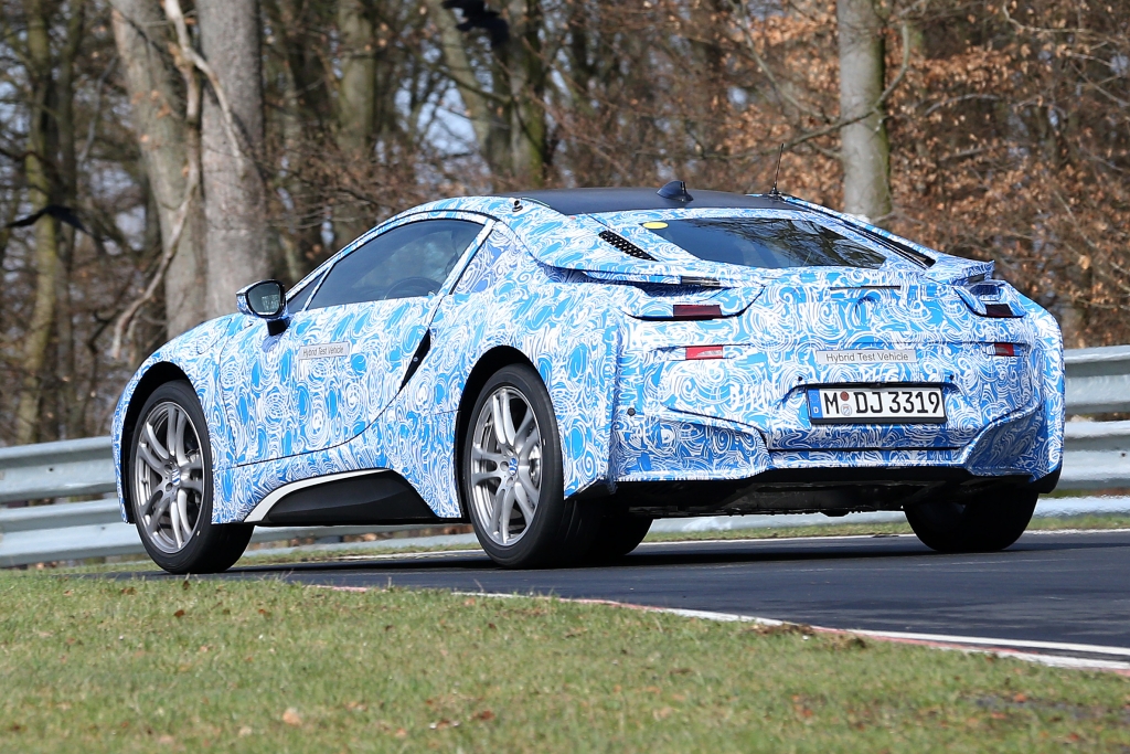 Erwischt: Erlkönig BMW i8 - Hybridsportler beim Training erwischt