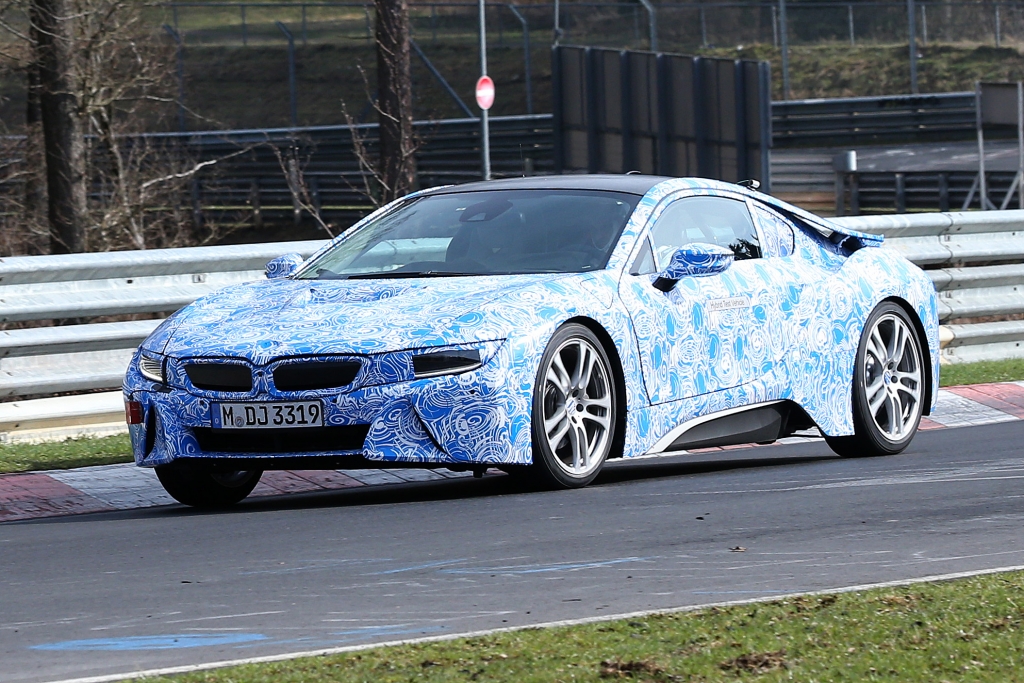 Erwischt: Erlkönig BMW i8 - Hybridsportler beim Training erwischt