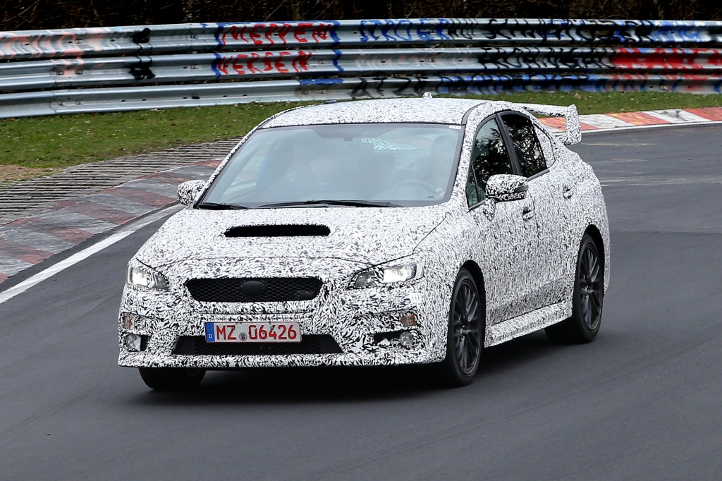 Erwischt: Erlkönig Subaru WRX