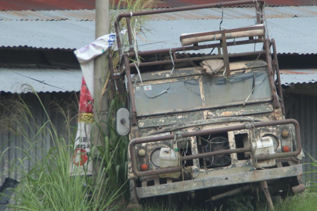 Für die Bauern in den Cameron Highlands ist der Land Rover einfach nur ein Arbeitsgerät