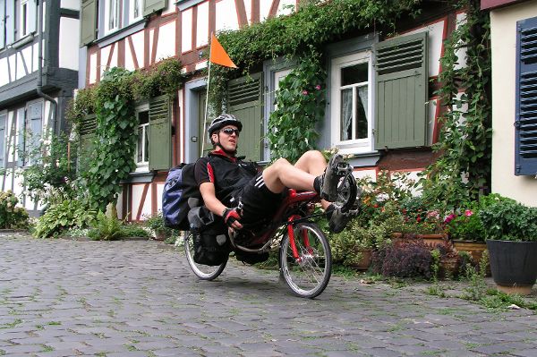 Fahrradkleidung häufig belastet