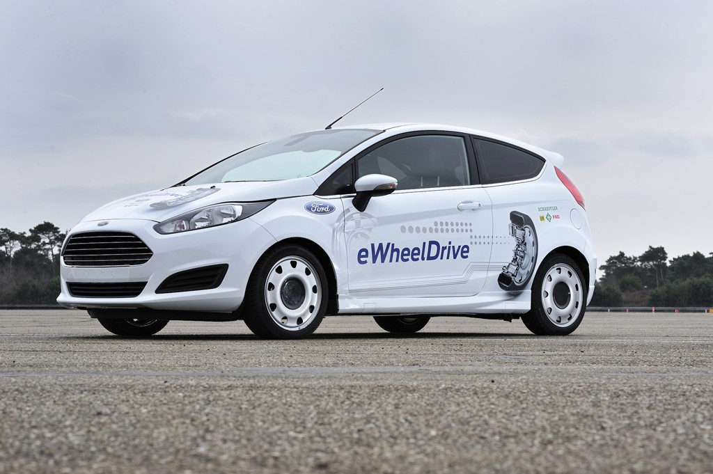Ford stellt Fiesta mir Radnabenantrieb vor