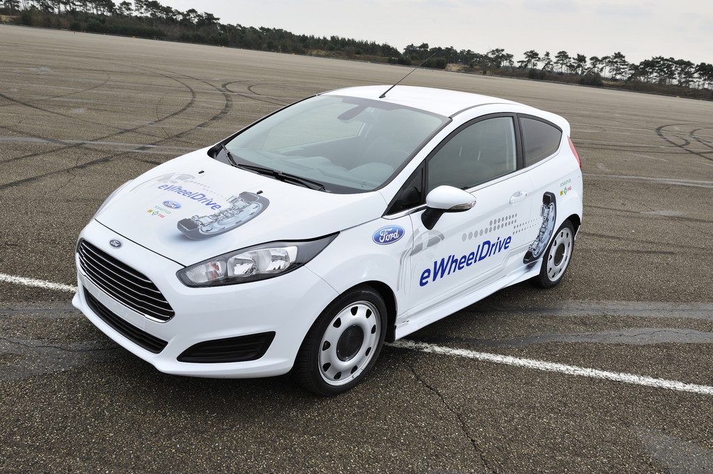 Ford stellt Fiesta mir Radnabenantrieb vor