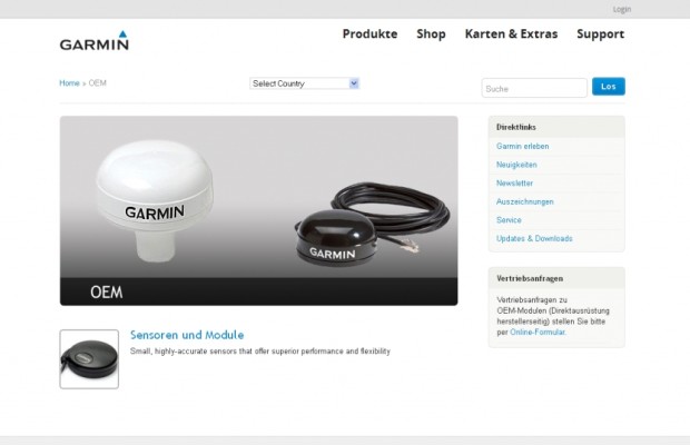 Garmin wird OEM-Zulieferer von Mercedes-Benz