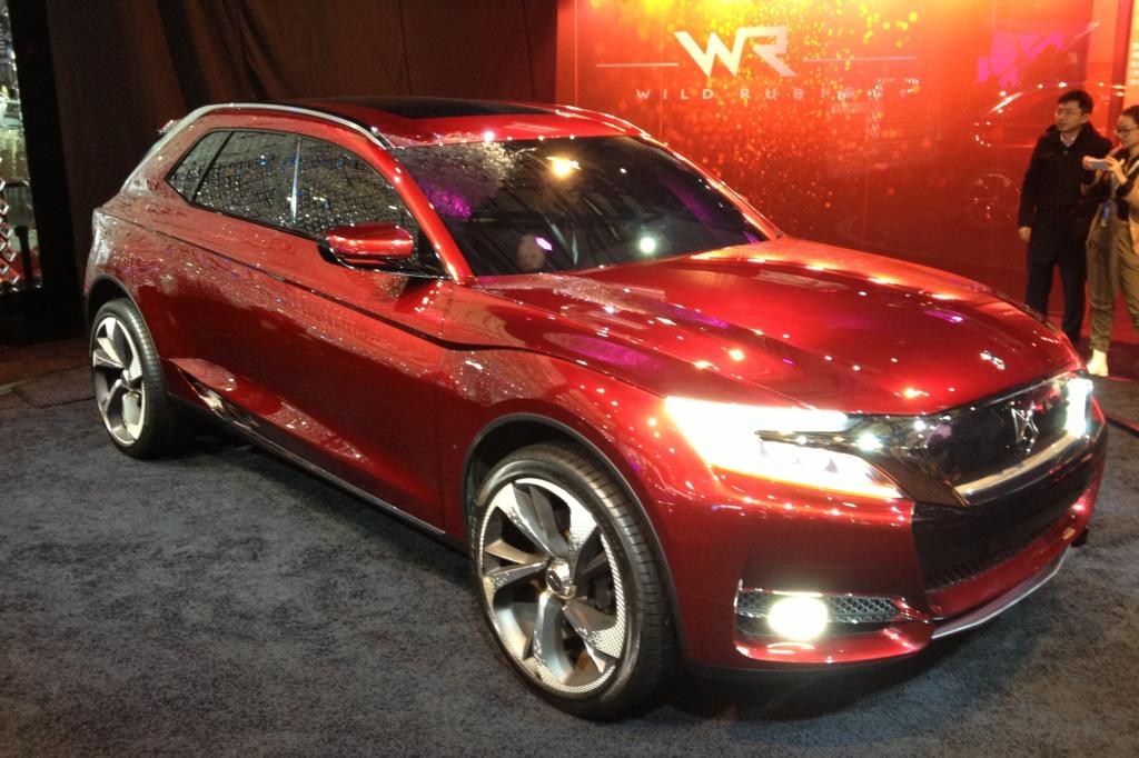 In Shanghai ist der DS Wild Rubis zu sehen, ein SUV-Conceptcar