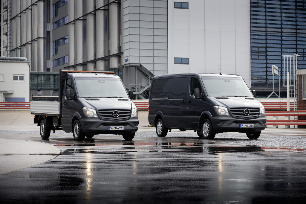 Knapp 2,5 Millionen verkaufte Mercedes-Benz Sprinter